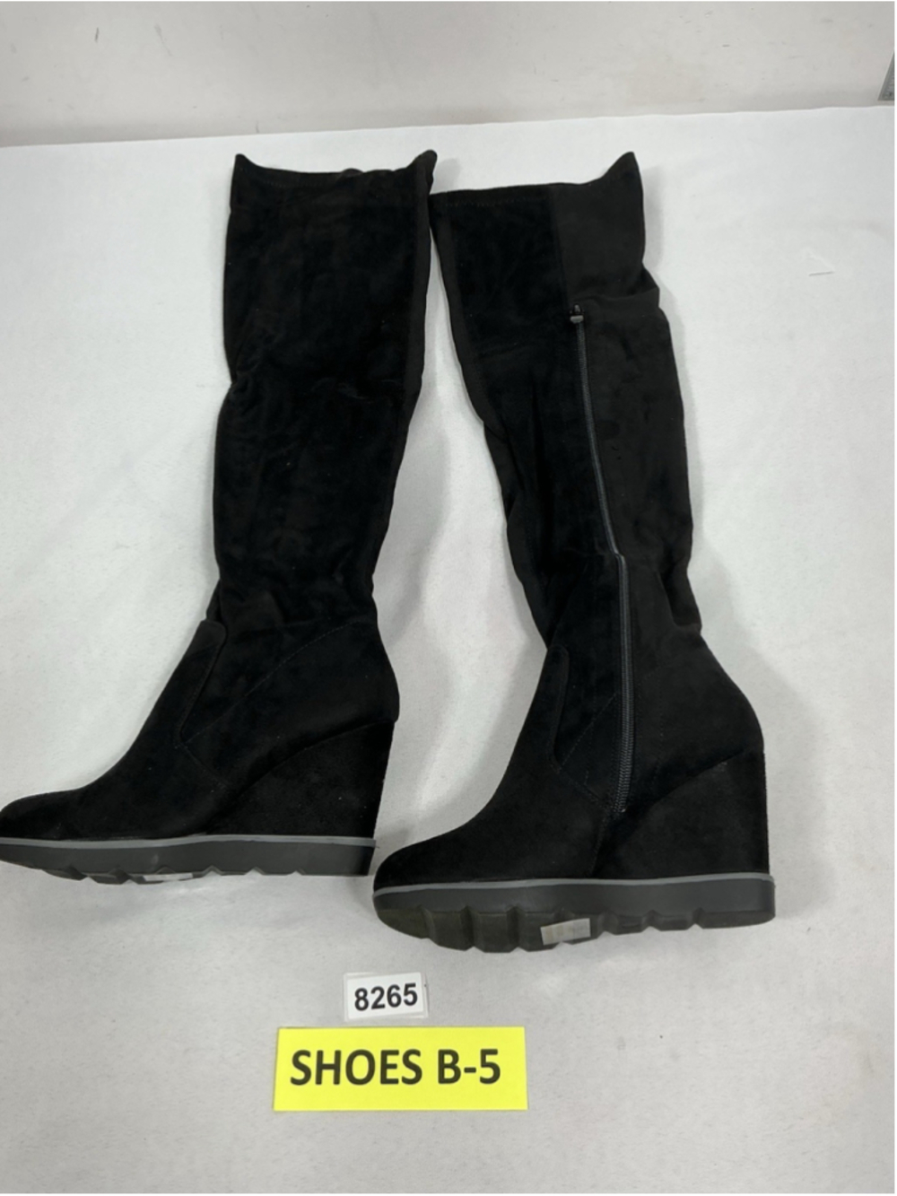 Womans New Betani Diana Otk Wedge Boots Size 5.5 Black